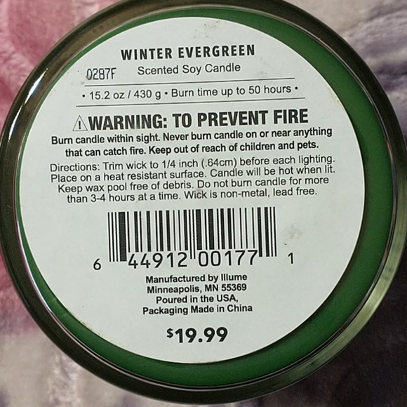 Winter evergreen house candles - Picture 4 of 5